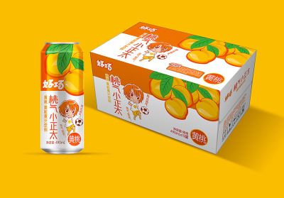 好巧桃氣小正太黃(huáng)桃490ML